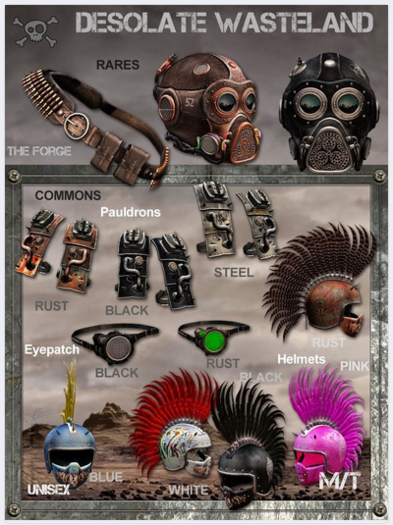 [The Forge] Punk Helm - White