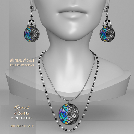 !Lyrical B!zarre Templates! - Window Set MESH FP
