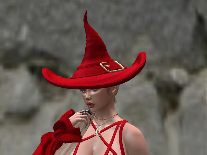 HALLOWEEN HAT RED
