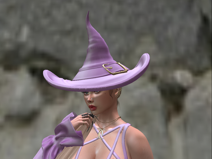 HALLOWEEN HAT LILAC