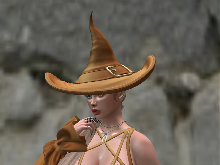 HALLOWEEN HAT LIGHT BROWN