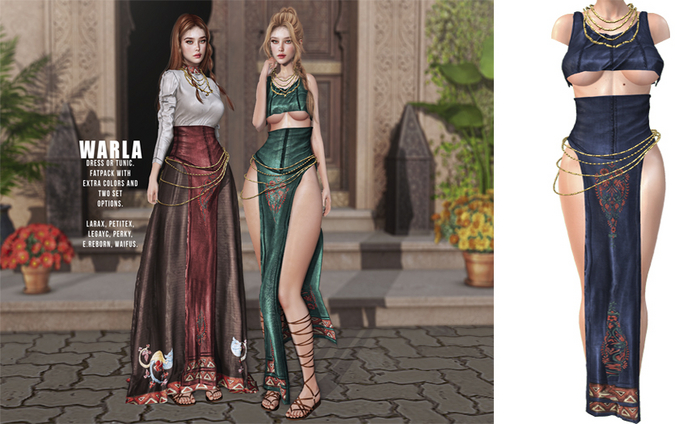 UNA. Warla Tunic Blue