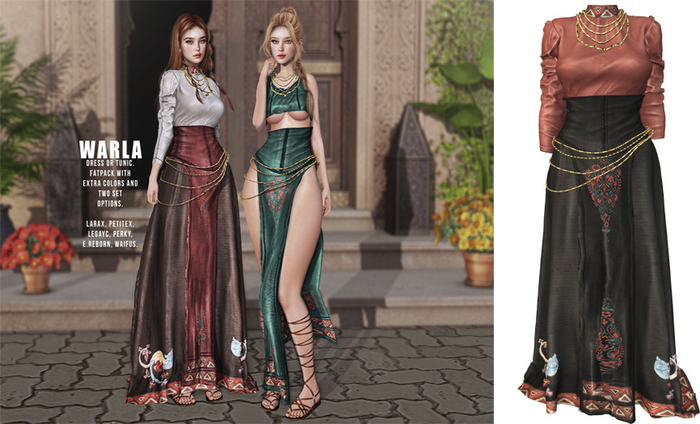 UNA. Warla Dress BlackRed