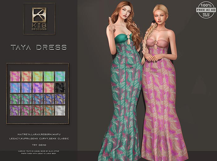 KiB Designs - Taya Dress [FATPACK]