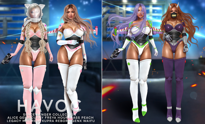 Havoc . Space Ranger Boots . Fatpack
