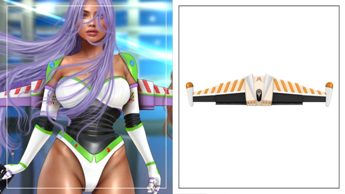 Havoc . Space Ranger Wings . Nude