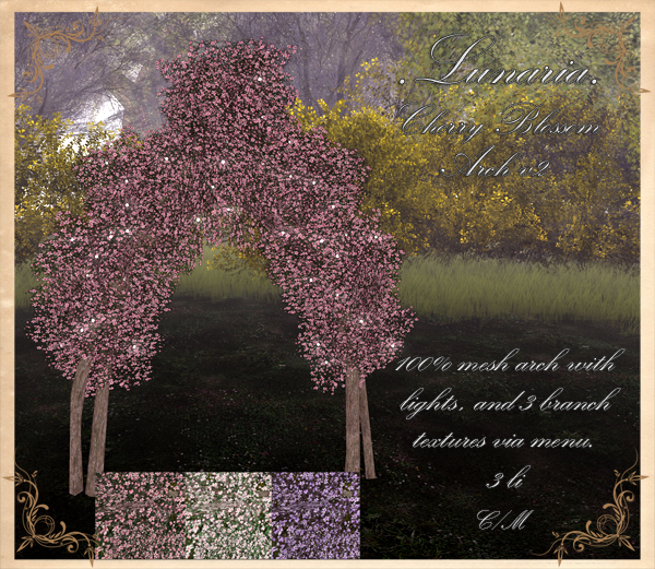 .Lunaria. Cherry Blossom Arch v2 