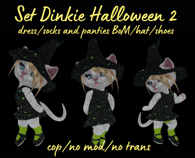 Set Dinkie Halloween 2