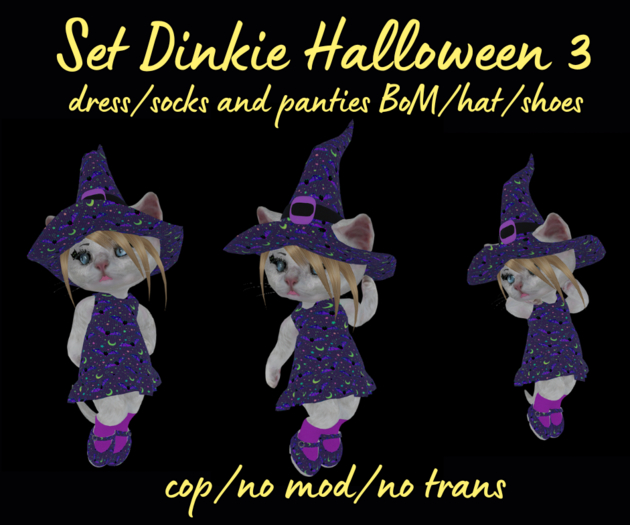 Set Dinkie Halloween 3