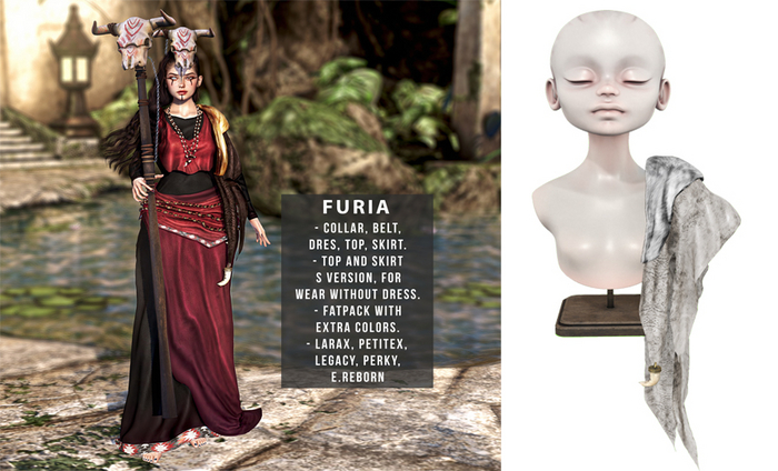 UNA. Furia Fur White