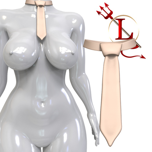 Beige Neck Tie