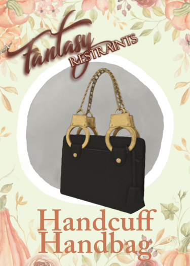 [FR] Handcuff Handbag - Black