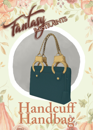 [FR] Handcuff Handbag - Teal