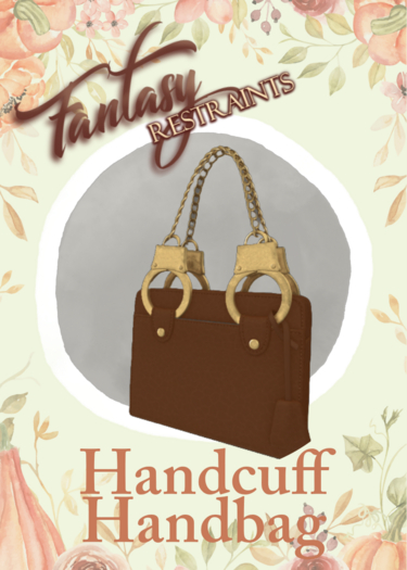[FR] Handcuff Handbag - Brown