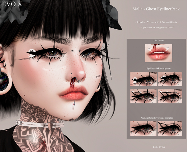 Malla - Ghost EyelinerPack Evo x