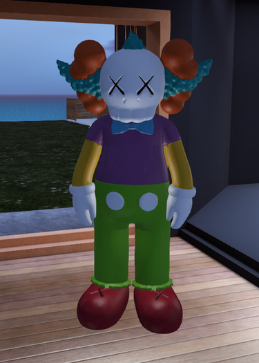 KawsKrustyClown