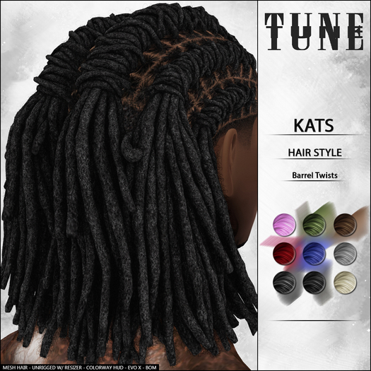 TUNE - "Kats" Barrel Twists. [FATPACK]