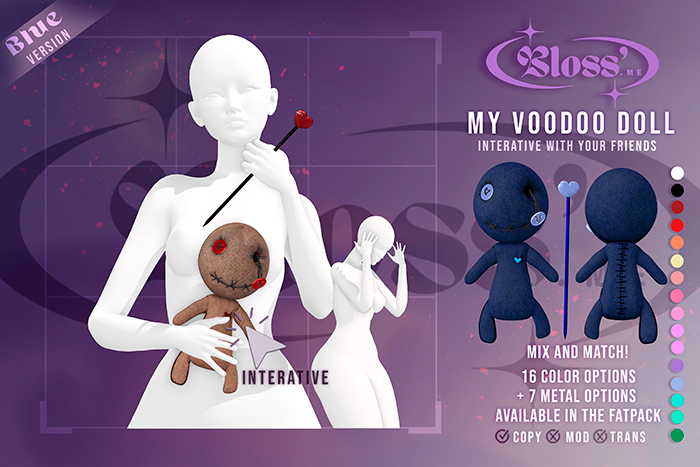 .Bloss'me. - My Voodoo Doll (Blue)