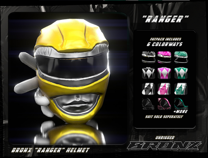 BX. "RANGERS" HELMET  