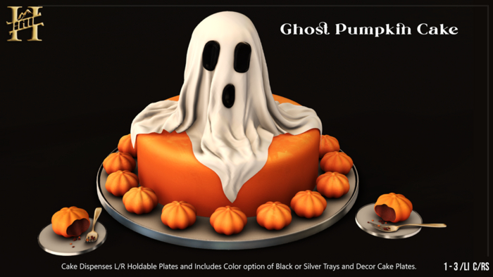 Chef Hill. Ghost Pumpkin Cake