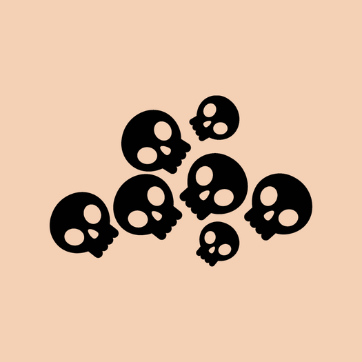 Body Sticker Pack - SKULLS