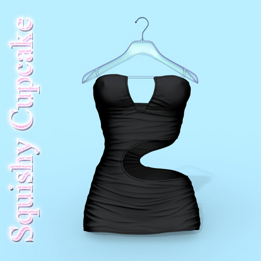 Black Wave Dress