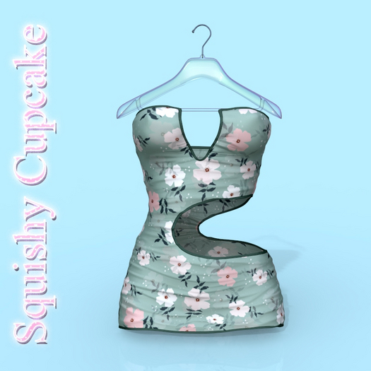 Floral Wave Dress