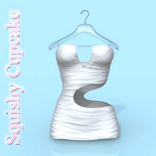 White Wave Dress