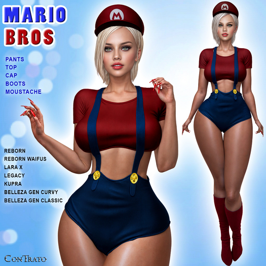 [ConTrato] Super Mario Bros Costume