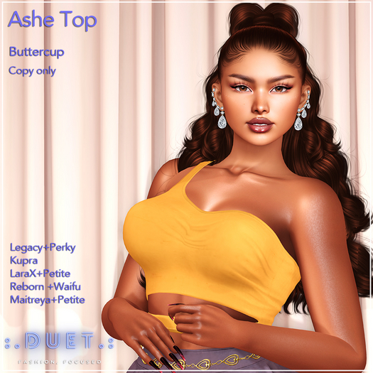 Duet Ashe Top Buttercup 