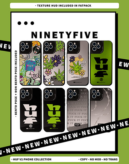 NinetyFive / HUF V2 Phone Collection / FATPACK