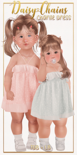 { Daisy Chains } Charlie Dress - Sky