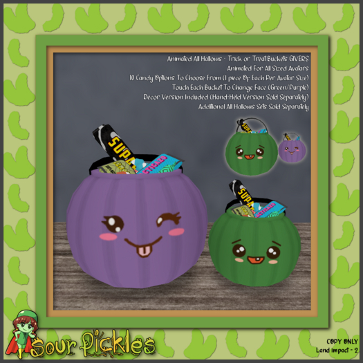 [SP] Trick or Treat Bucket GIVER
