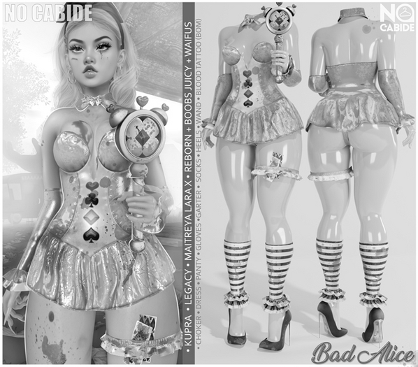DEMO No Cabide :: Bad Alice Set [Halloween 2024]