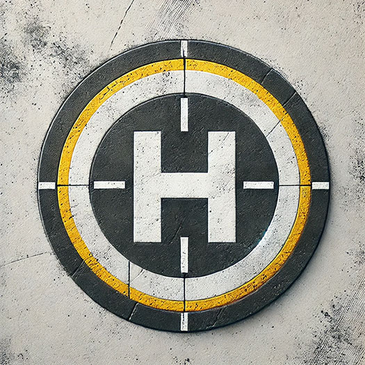 Helipad Mayoh - 1 prim + texture