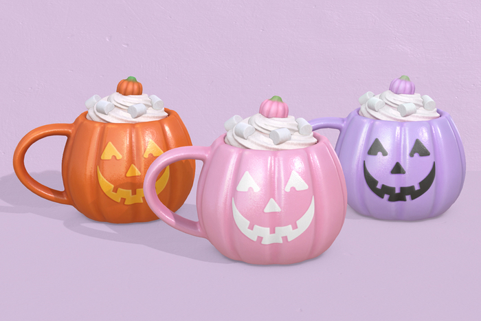 Jack-o-Lantern Mug (Wearable/Decor)