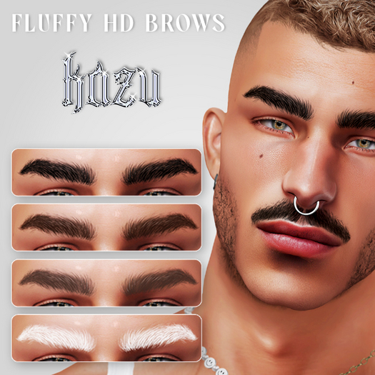 KAZU // fluffy HD Brows - EVOX