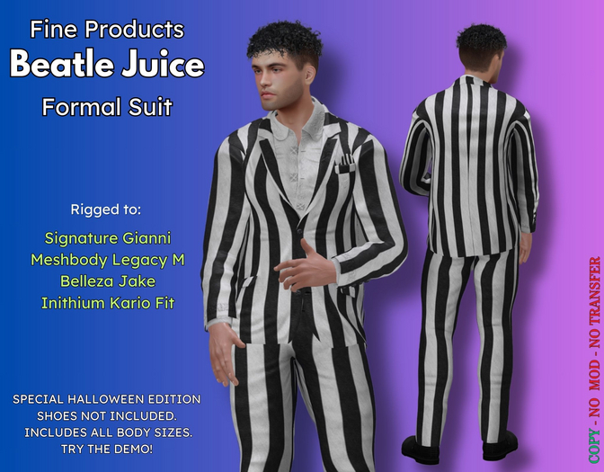 FP - Beatle Juice Suit - SPECIAL HALLOWEEN EDITION
