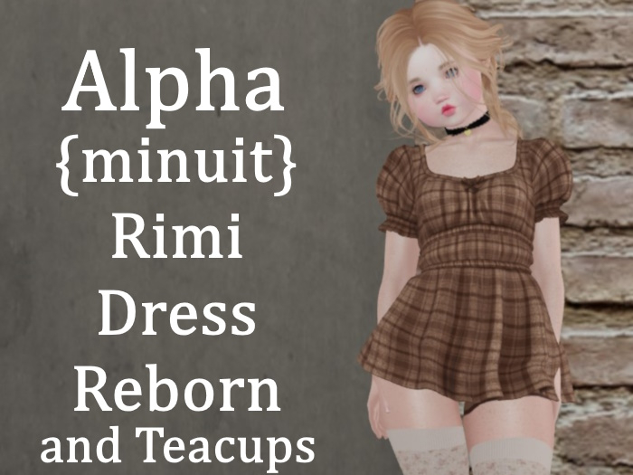 {minuit} Rimi Dress - Alpha - Reborn
