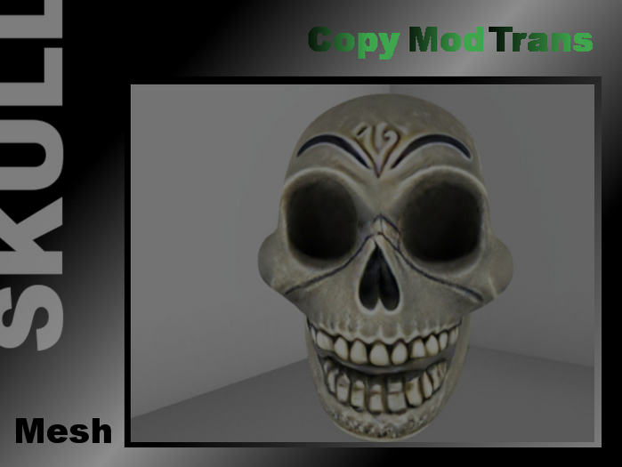Helloween Skull - Fullperm