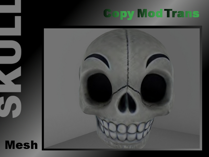 Helloween Skull (shoulder companion)