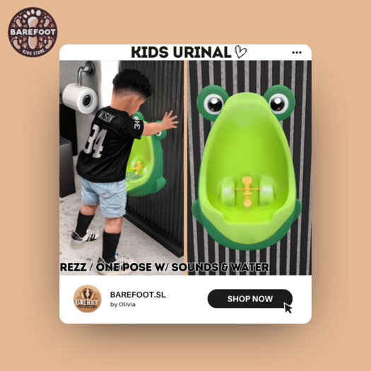 BAREFOOT - Kids Urinal