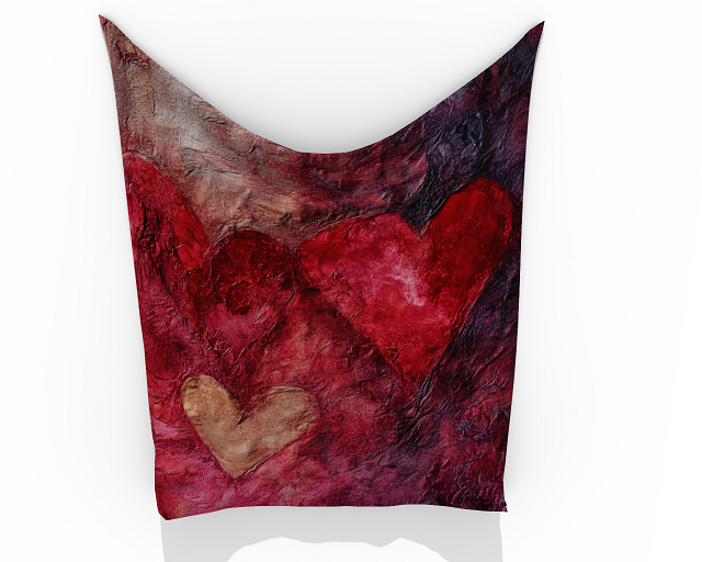 Valentine's Day Hearts Tapestry