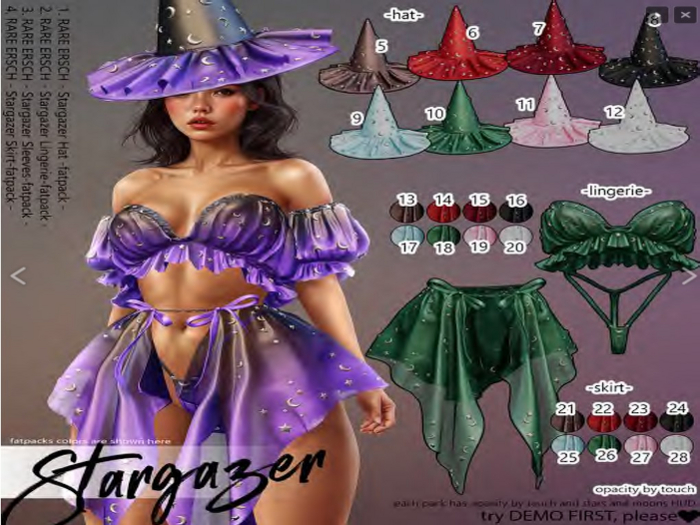 01. ERSCH - Stargazer {unrigged} Hat RARE