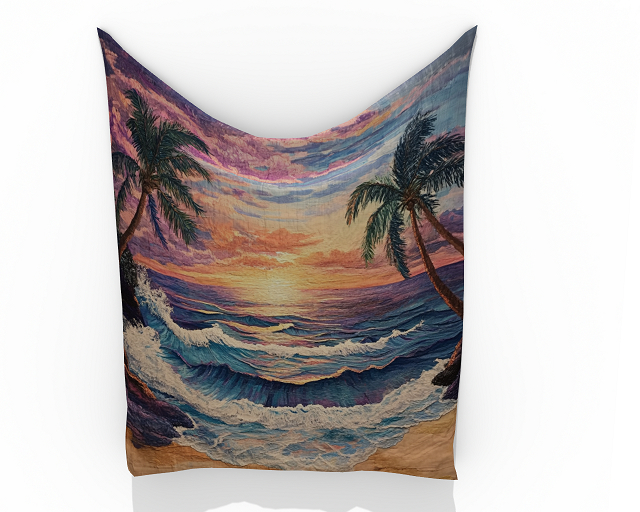Beach Waves Tapesty