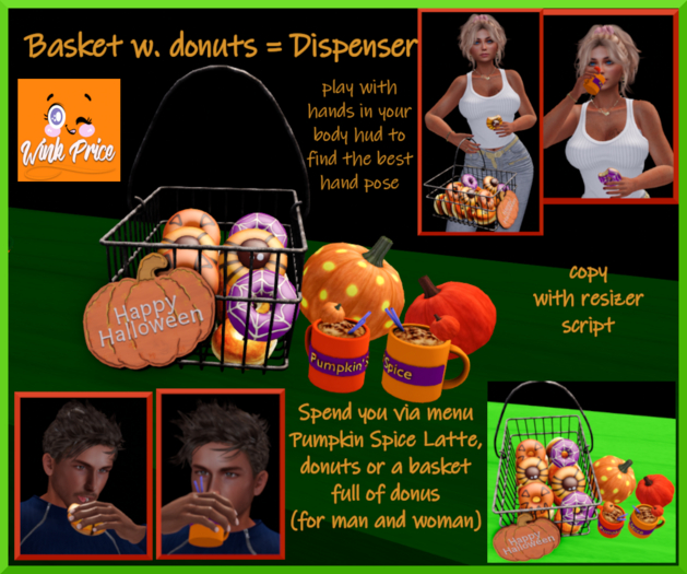 C.M.D. -Basket w. Donuts = Dispenser VB