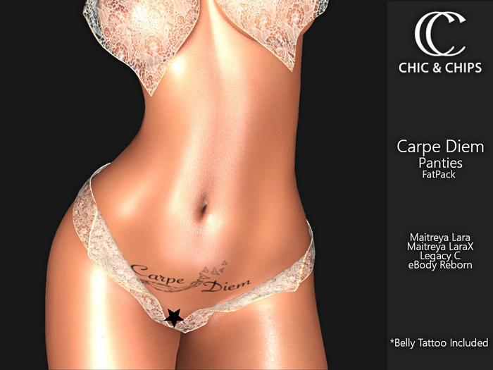 *C&C* Carpe Diem Panties FatPack