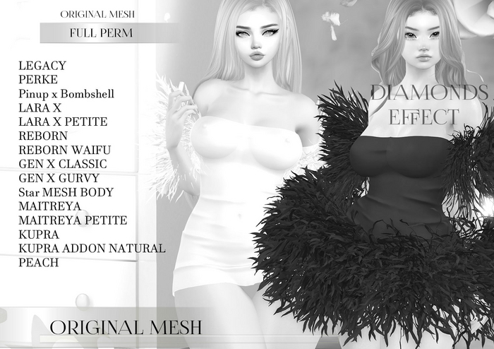 7089  DEMO**ABSEN** F-1888 DRESS  FULL PERM