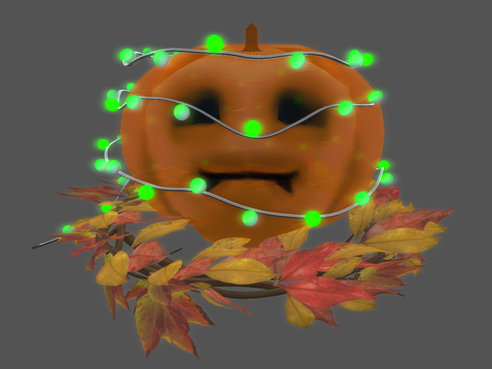 **O::U::T**  PUMPKIN LIGHTS ORANGE  