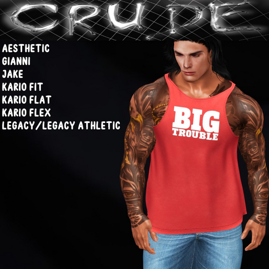 Big Trouble Men's Tank (MT1) <Wear Me>